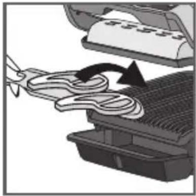 TEFAL OptiGrill Elite XL GC7608 - Conselho relativamente à carne: - 5