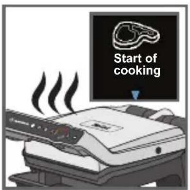 TEFAL OptiGrill Elite XL GC7608 - Cooking in automatic mode - 12