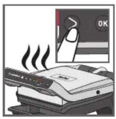 TEFAL OptiGrill Elite XL GC7608 - Observação para os alimentos muito finos, por exemplo, bacon: - 1