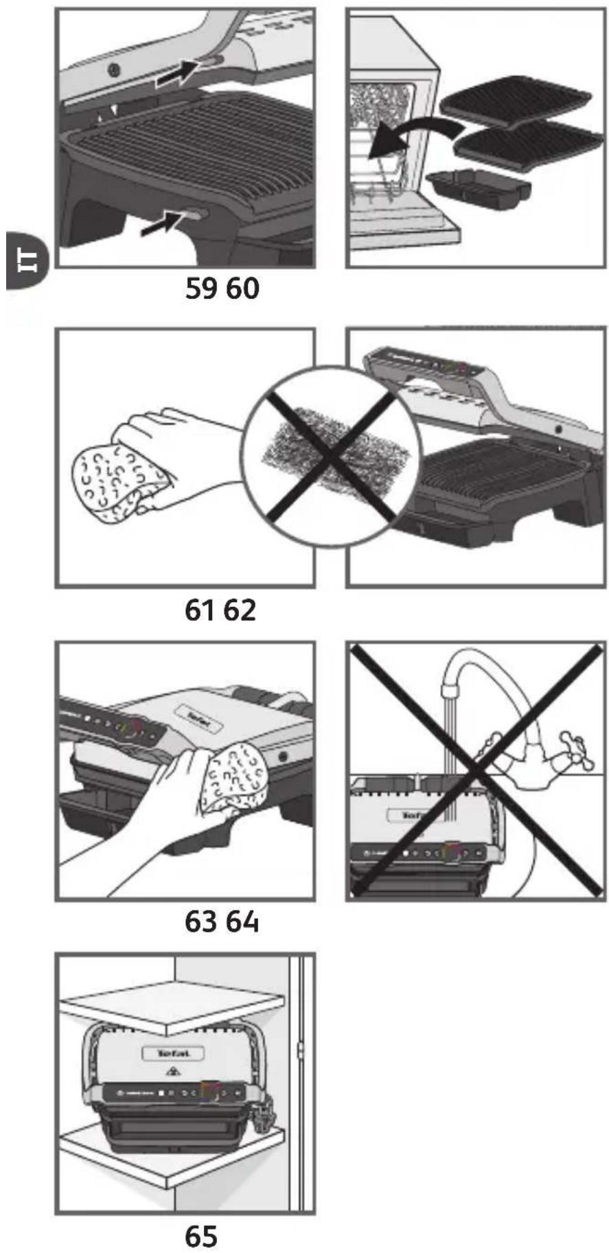 TEFAL OptiGrill Elite XL GC7608 - Dopo l'uso - 4