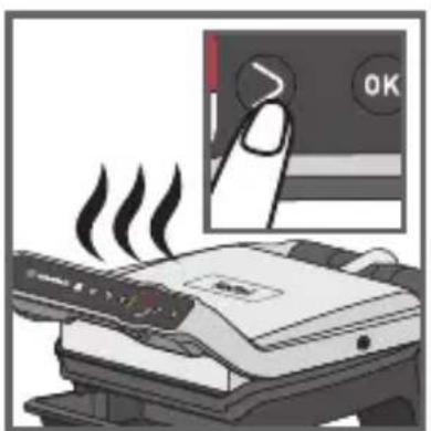 TEFAL OptiGrill Elite XL GC7608 - Cooking in automatic mode - 14