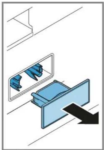 BOSCH B36IT100NP - Sustituir el filtro desodorizante - 1
