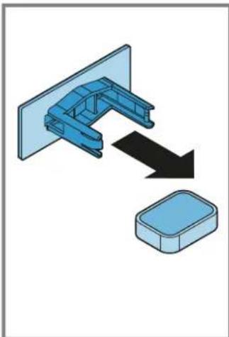 BOSCH B36IT100NP - Removing the cold storage container - 3