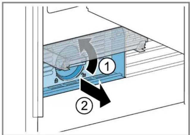 BOSCH B36IT100NP - Changer le filtré à eau ou le remplacer par un capuchon bypass - 2