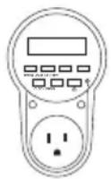 XPower FM68W - Utiliser avec la prise de minuterie (Pour le modele FT-68W et FT-88W) - 1