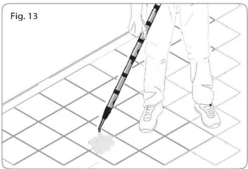 Goodway GVC390 - CLEANING WITH THE STEAM NOZZLE (Fig. 13) - 1
