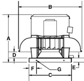 Canarm ALX165DD050EC - MODELE A DÉBIT VERS LE BAS - 1
