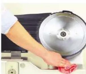 Vollrath 40950 - Limpieza de la rebanadora - 8