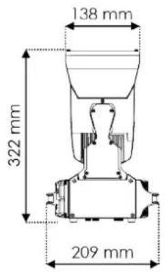 INFINITY Furion FX402 Bar - Dimensions - 1