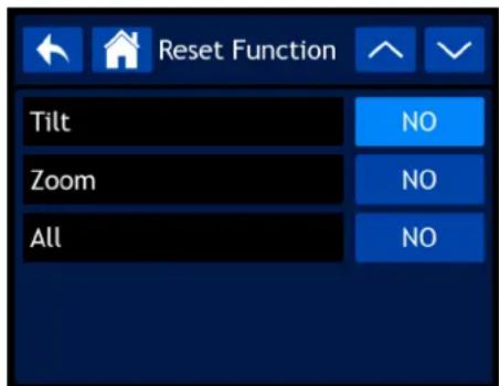 INFINITY Furion FX402 Bar - Fonction de réinitialisation - 1