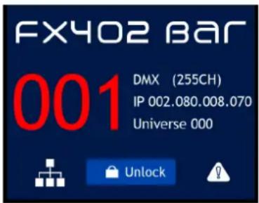 INFINITY Furion FX402 Bar - Verrouillage - 1