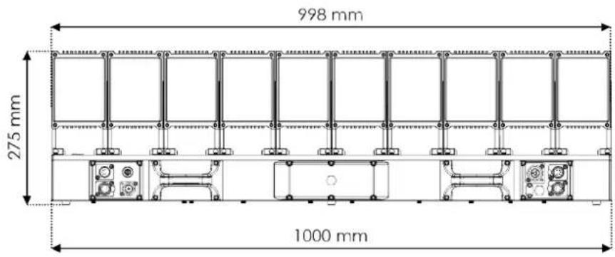 INFINITY Furion FX402 Bar - Dimensions - 3