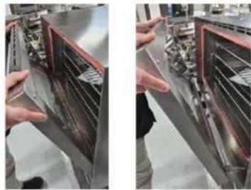 Vollrath PBO4208240 - Removing the Door for Cleaning - 2