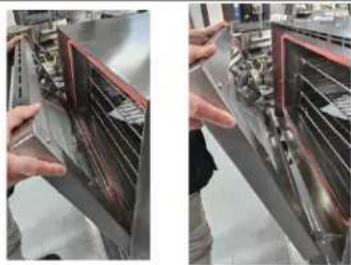 Vollrath PBO4208240 - Retiro de la puerta para la limpieza - 2