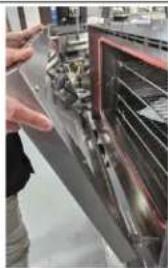 Vollrath PBO4208240 - Démontage de la porte pour nettoyage - 4