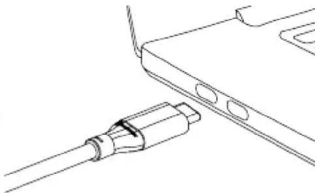 Alogic ULDWAVSGR - Utilisation de l'appareil comme station d'accueil - 1