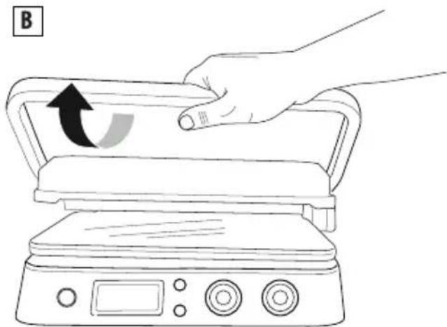 BRAUN MultiGrill 9 CG 9040 - Open Grill (Ашык, отка қақтау) - 7
