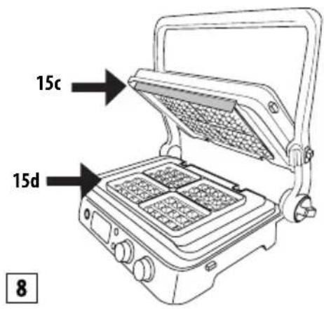 BRAUN MultiGrill 9 CG 9040 - Funkcia „Sear“ (zatiahnutie) - 2