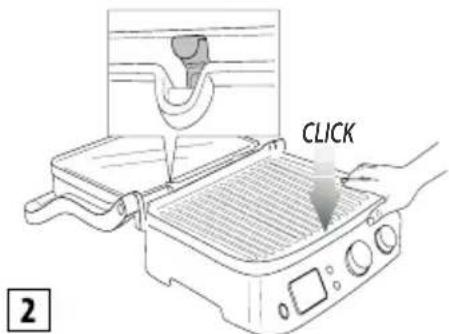 BRAUN MultiGrill 9 CG 9040 - Вставка плит для жарки - 2