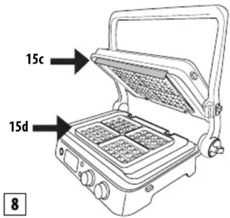 BRAUN MultiGrill 9 CG 9040 - "Sear"-funksjon (forsegling) - 2