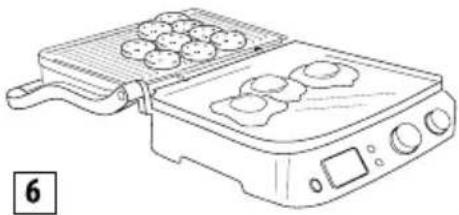 BRAUN MultiGrill 9 CG 9040 - Zcela otevřená poloha (vodorovná) - 3