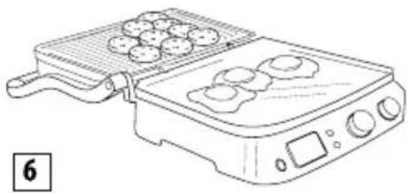 BRAUN MultiGrill 9 CG 9040 - Flat posisjon (helt åpen) - 3