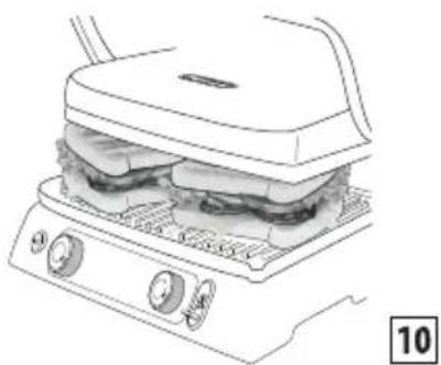 BRAUN MultiGrill 9 Pro CG9167 - SANDWICH function - 1