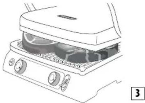 BRAUN MultiGrill 9 Pro CG9167 - Kontaktnígril (zavrená poloha) - 1