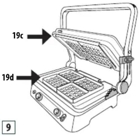 BRAUN MultiGrill 9 Pro CG9167 - MODO gofres (solo en algunos modelos) - 1