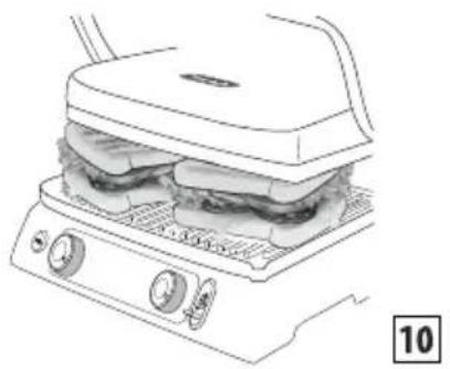 BRAUN MultiGrill 9 Pro CG9167 - FUNKCIA sendvic - 1