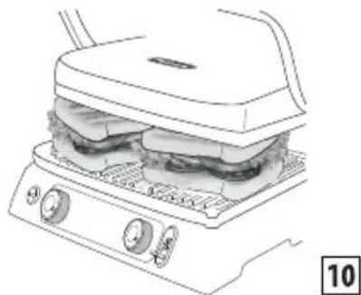 BRAUN MultiGrill 9 Pro CG9167 - FUNKCJA sandwich - 1