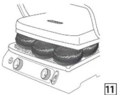 BRAUN MultiGrill 9 Pro CG9167 - HAMBURGER function - 1