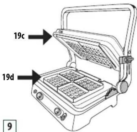 BRAUN MultiGrill 9 Pro CG9167 - TRYB gofry (tylko wNiektórch modelach) - 1