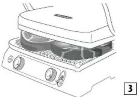 BRAUN MultiGrill 9 Pro CG9167 - Contact grill (closed position) - 1