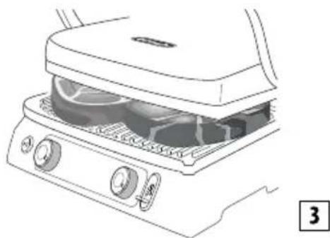 BRAUN MultiGrill 9 Pro CG9167 - POSICOs DE UTILIZATION DO APARELHO - 1