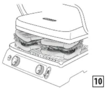 BRAUN MultiGrill 9 Pro CG9167 - FUNKTION Sandwich - 1