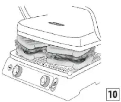 BRAUN MultiGrill 9 Pro CG9167 - FUNCION bocadillo - 1