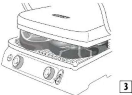 BRAUN MultiGrill 9 Pro CG9167 - Griglia a contatto (posizione chiusa) - 1
