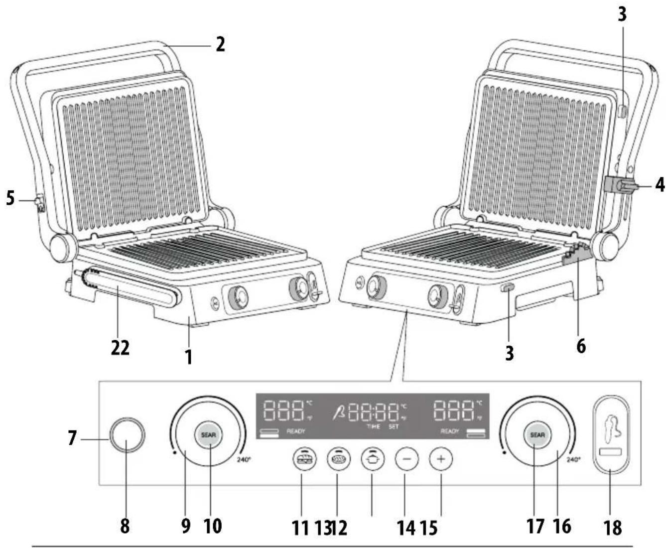 BRAUN MultiGrill 9 Pro CG9167 - 12