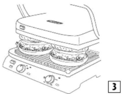 BRAUN MultiGrill 7 CG 7020 - Kontaktgrill (geschlossene Stellung) - 1