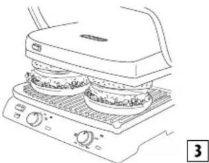 BRAUN MultiGrill 7 CG 7020 - Grelhador de placas (posição fechada) - 1