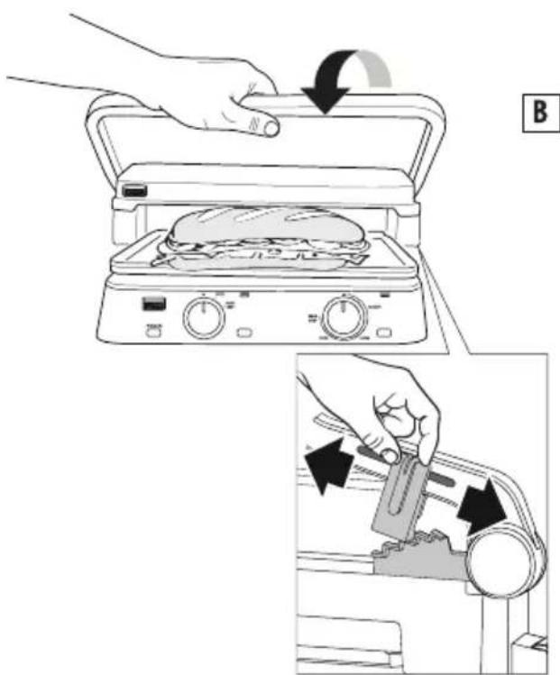 BRAUN MultiGrill 7 CG 7020 - Para remover as placas - 2