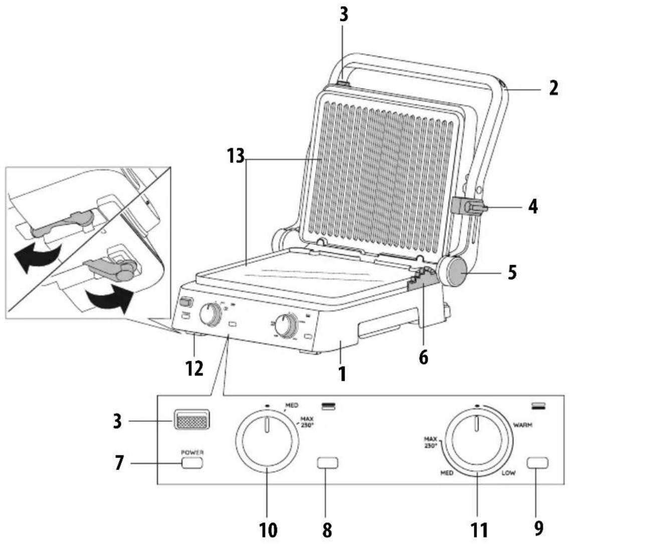 BRAUN MultiGrill 7 CG 7020 - 8