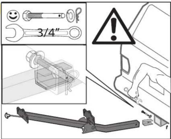 Saris Freedom 4Bike - INSTALL RACK / INSTALAR PORTABICICLETAS / INSTALLATION DU PORTE-VELOS - 2