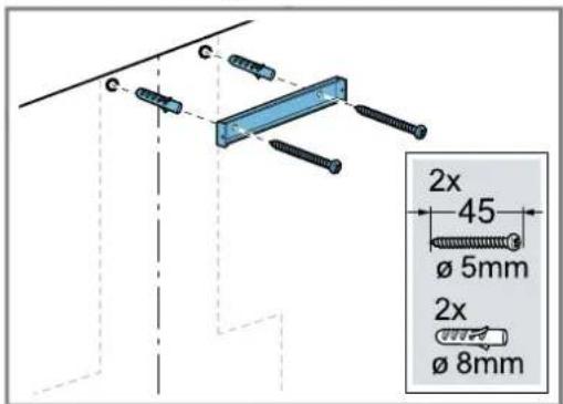 SIEMENS LC85KDK6K - Preparing the wall - 4