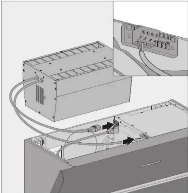 BERBEL Smartline BKH 80 ST S P - Installing the recirculated air filter permalyt - 1