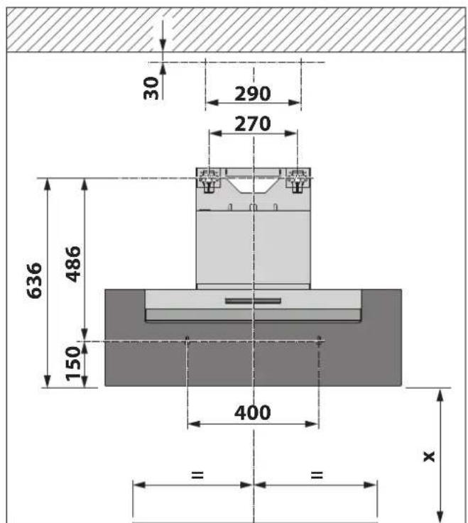 BERBEL Ergoline 2 BKH 110 EG2 - Accrochage de I'appareil - 1