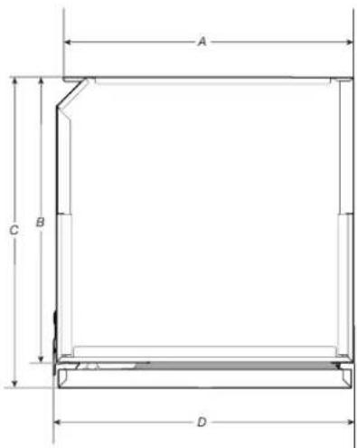 JENN-AIR JBWFNR24RX - Product Dimensions - 2