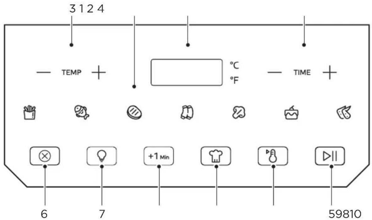MIDEA MAD85F9BPK - OPERATION INSTRUCTIONS - 1