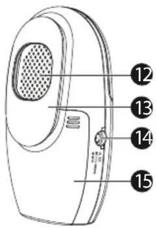 GIGASET Baby 100 Audio - Tampa do compartimento da bateria - 2
